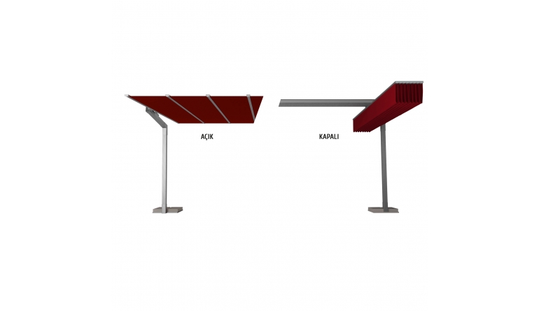 Flexy Yatay Açılır Kapanır Şemsiye